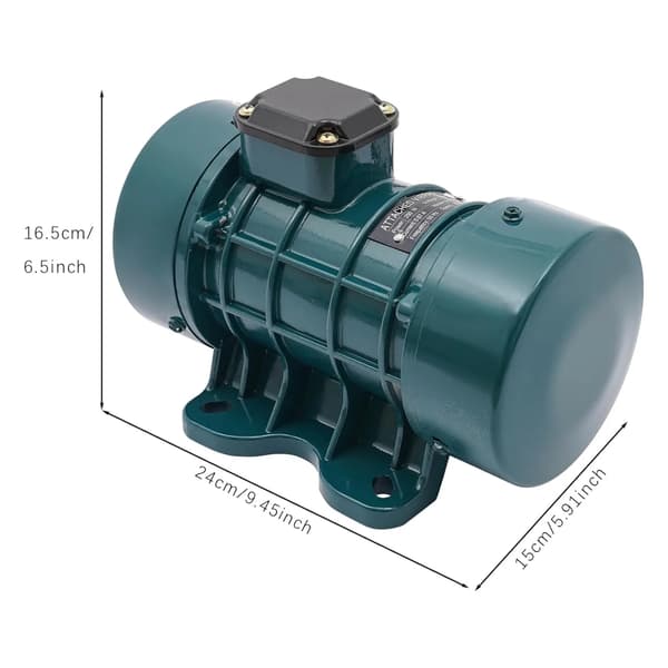 Betonvibrator, 250W, Rustbestandig Design,Teal