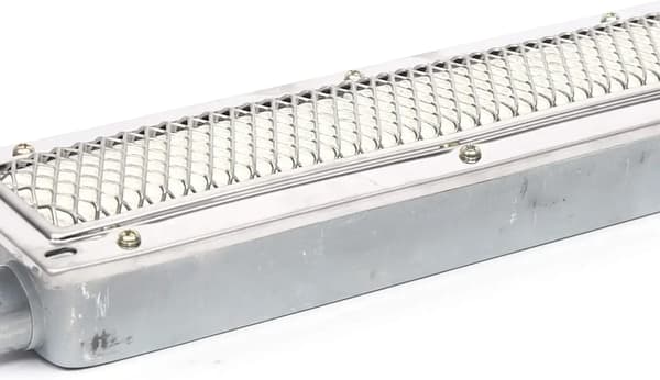 Gasgrill, Rustfrit Stål, Infrarød Opvarmning,Sølv