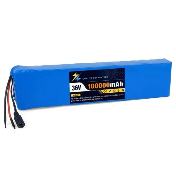 Litiumbatteripaket, 100Ah kapacitet, BMS-skyddad,T-DC