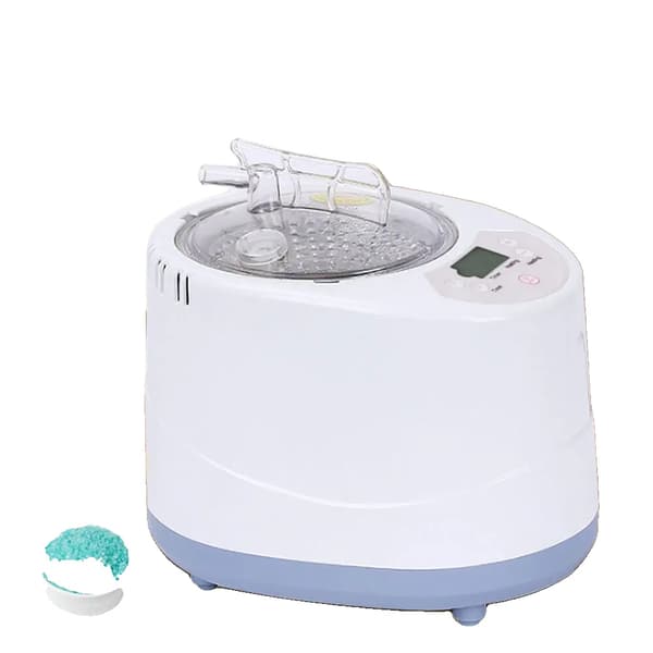 Dampgenerator, 304 rustfrit stål, 1000 watt, opvarmer på 10-15 minutter, timer 5-95 minutter, 0,66 gallon