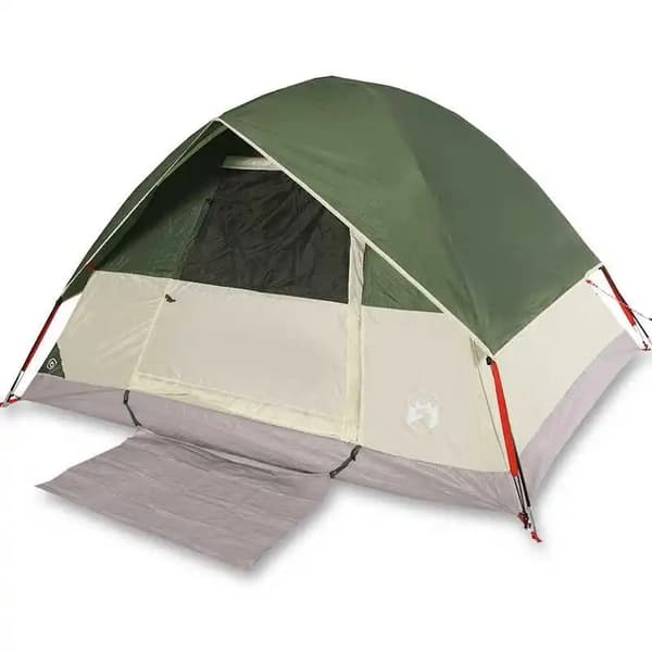 Camping Telt, Plads til 3-4 Brugere, Holdbar Polyesterfiber Konstruktion,MULTI