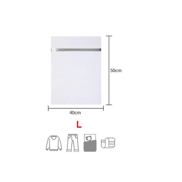 Mesh Vaskepose, Holdbart Materiale, Pladsbesparende Design,L 1PC