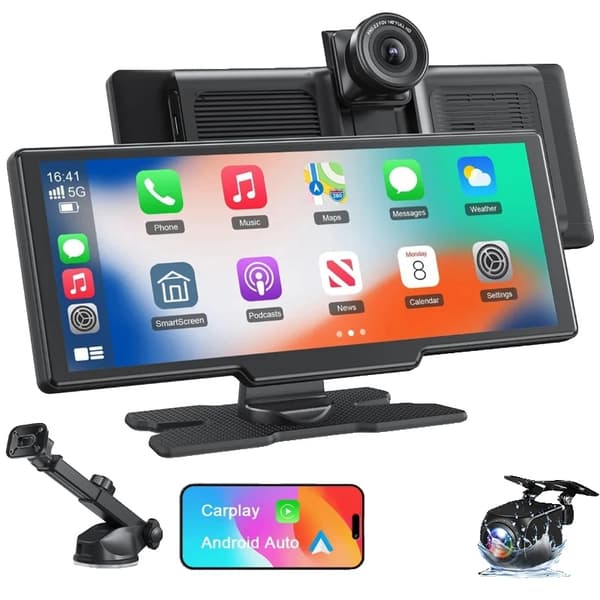 Bil Dash Cam, Trådløs Forbindelse, Forbedret Visningsoplevelse,4K DVT-kamera