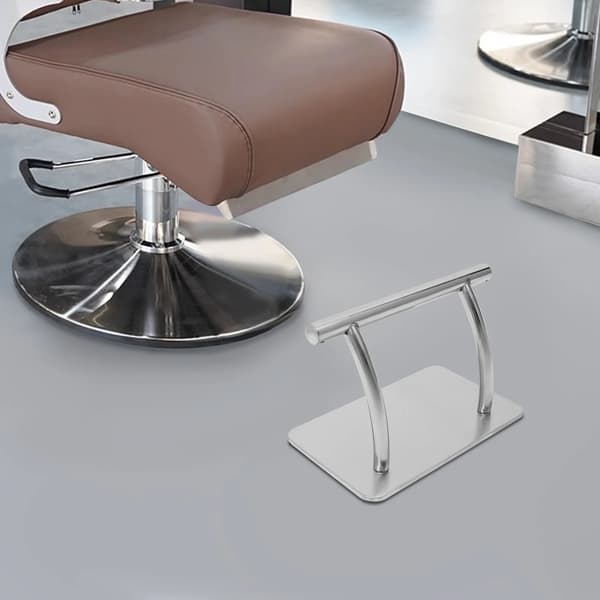 Fodstøtte, Holdbar Konstruktion, Stilfuldt Design,Sølv