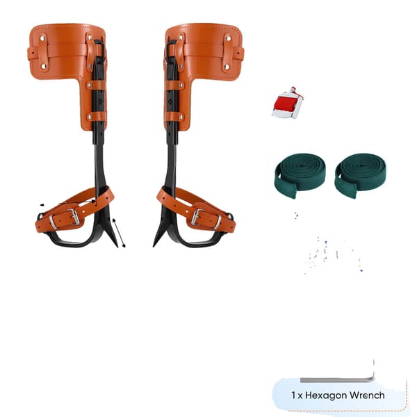 Træklatringsspidser, Justerbar Pasform, Holdbar Konstruktion,orange