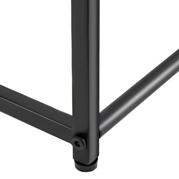 Håndklædestang, Tre-niveau Design, Robust Metal Konstruktion,sort, L