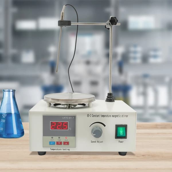 Magnetrörare, Precis Temperaturkontroll, Justerbar Hastighet,VIT
