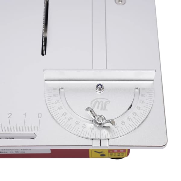 Precision Mini Bänksåg, Mångsidig Skärning, Användarvänlig Design,röd vit