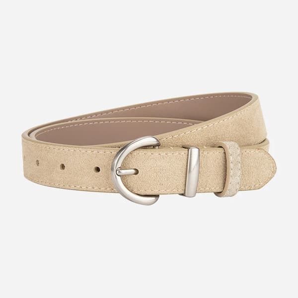 Bælte, Casual Stil, Holdbart Materiale,khaki, 105CM-a
