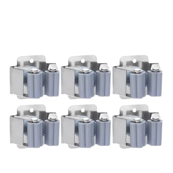 Værktøjsopbevaringshylde, Væghængt, Rustbestandig,6PCS, GRÅ-a