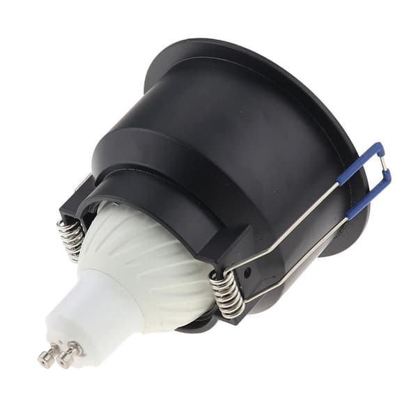 Spotlight Armatur, Moderne Design, Nem Installation,Sort, Nej