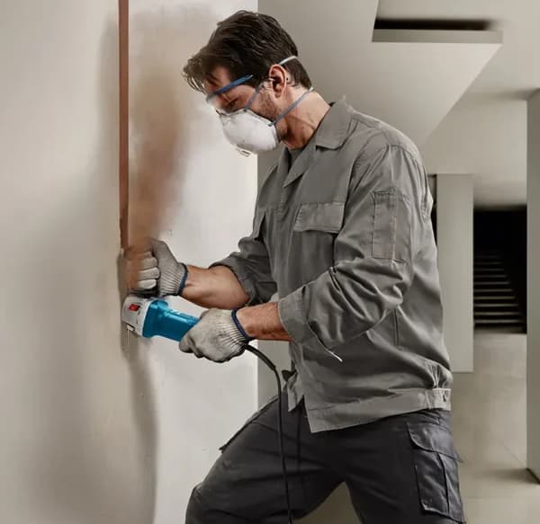 Vinkelslip, Kraftfull Motor, Ergonomisk Design,Blå