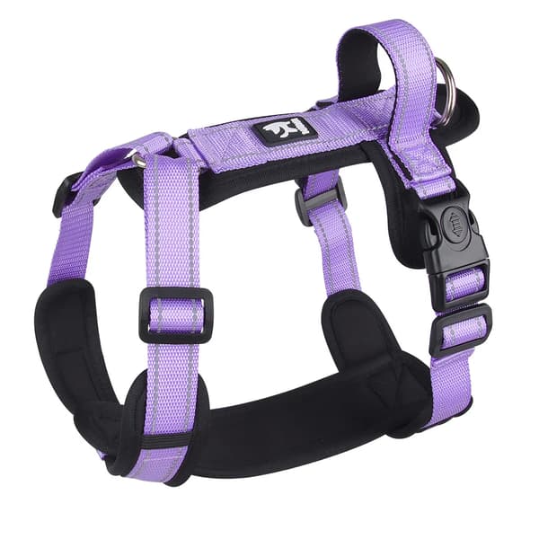 Hundesele, Reflekterende, Justerbar Pasform,XL, LILLA