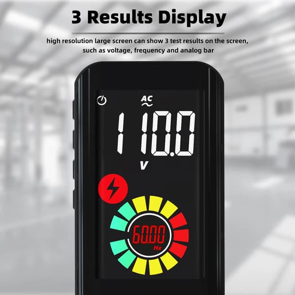 Digital multimeter, automatisk räckvidd, färg-LCD-display,A10