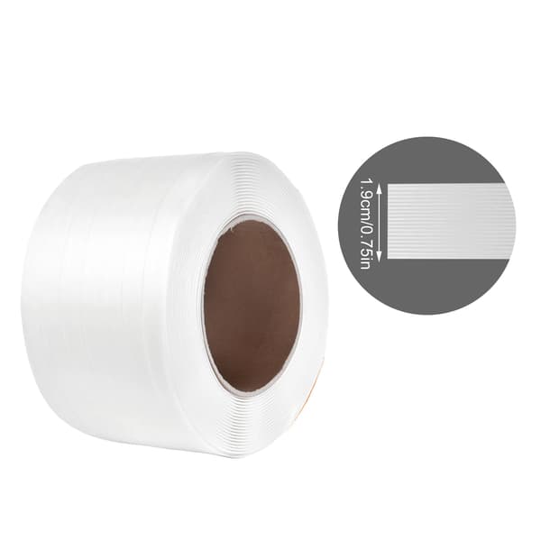 Pakkeindpakning, Letvægts Polyester Materiale, Stærk Brudstyrke,19mm