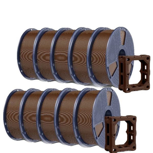 3D-printer filament, robust og fleksibel, højhastighedsprint,Kaffebrun