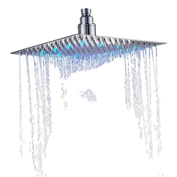 Bruserhoved, LED-funktion, Vandbesparende design,16 tommer krom