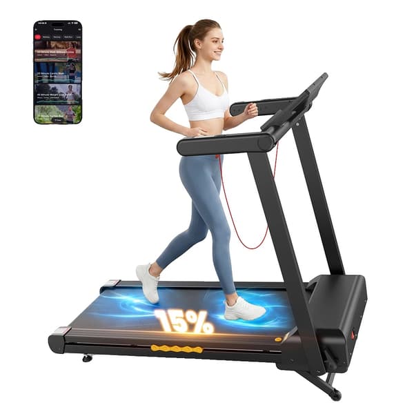 Hjemmetræner, Automatisk Stigning, Bluetooth Kompatibel,FT60