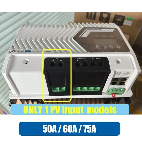 Solcellelader, 50/60A Maksimal Strøm, Vandtæt Design,ET5420NC IP32