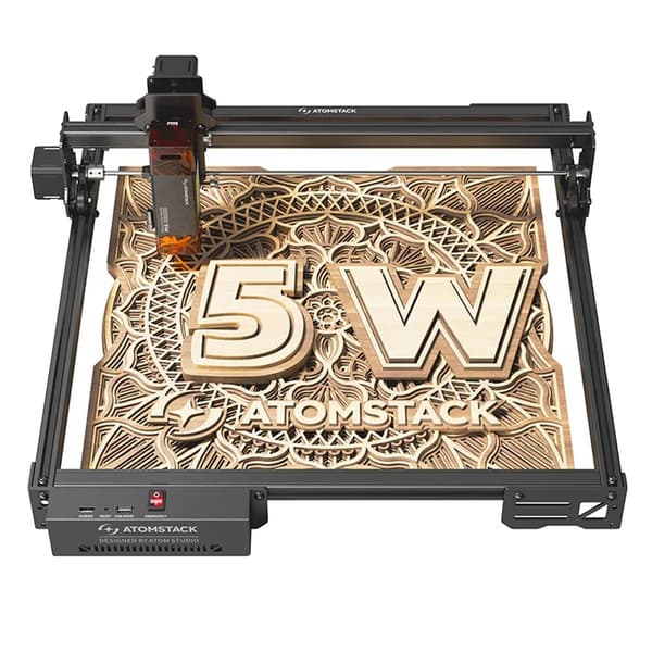 Lasergravyr, Hög Precision, Snabb Gravyrhastighet,A5 Pro V2-5W, EU