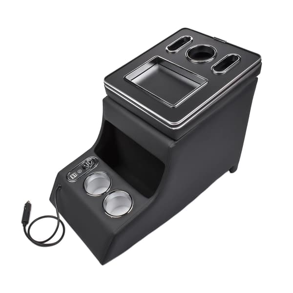 Armlæn Box, Plastik, Skræddersyet, Til Benz Vito W447, Flere USB Stik, Integreret LED Lys