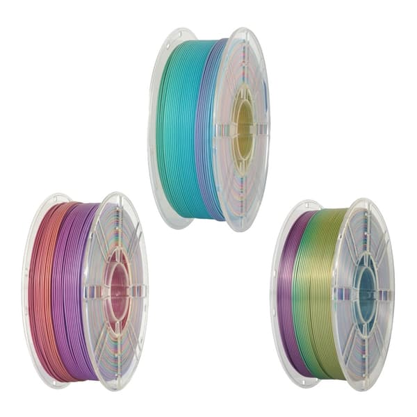 3D-skrivarfilament, PLA-material, solid form,3KG MIX Färg