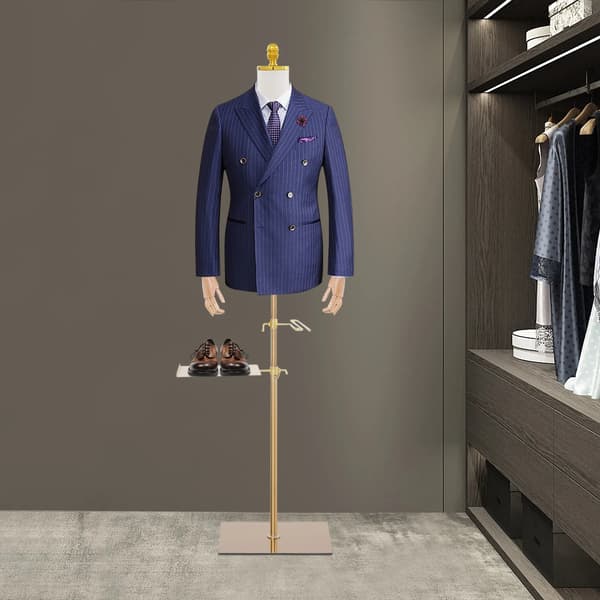 Mannequin, Höjdjusterbar, 30kg Lastkapacitet,Trä
