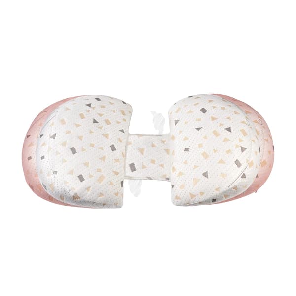 Graviditetskudde, Justerbar Kilform, Ergonomiskt Stöd, VIT