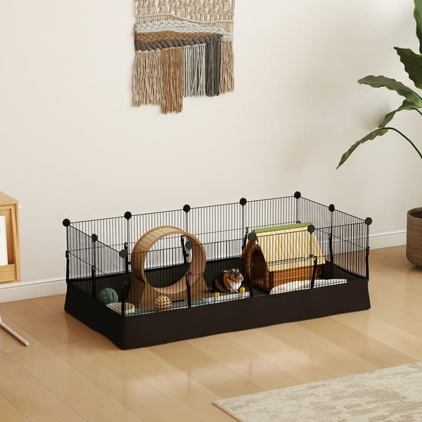 Lekbur, Utbyggbar Design, Vattentät Foder,svart