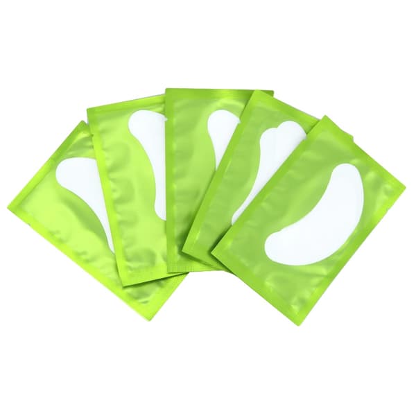 Ögonlappar, hypoallergent material, praktiska förpackningsstorlekar,50PCS Grön