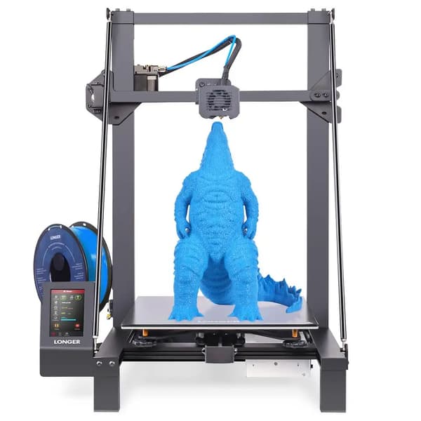 3D-printer, dual blæserfan, brugervenlig touchscreen,LÆNGERE LK5 Pro