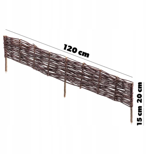 Havehegn, Holdbart Rattan, Naturligt Design,Brun