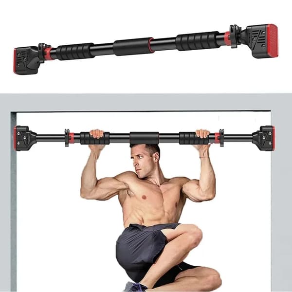 Pull-Up Bar, Justerbar Bredde, Pladsbesparende Design,71-95cm