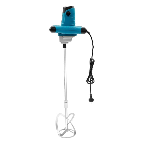 Elektrisk Mixer, 6-Hastighedsjustering, Kraftig Design,Blå