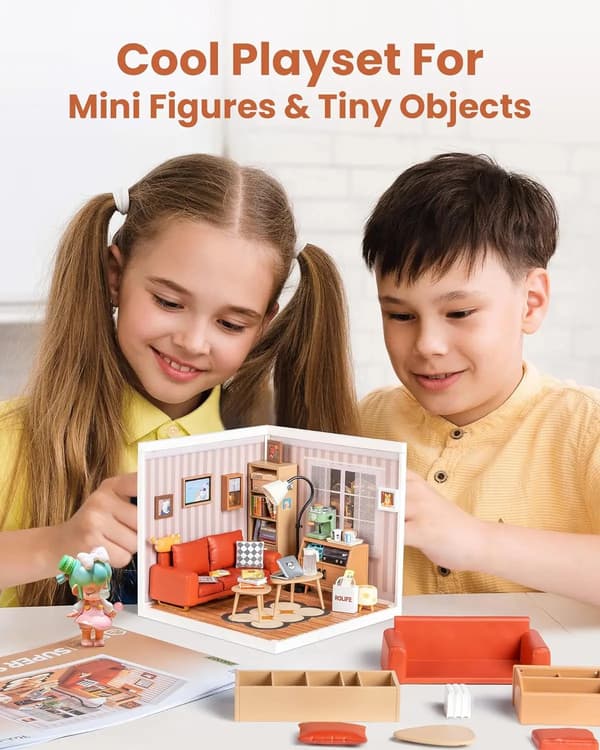Miniature Hus, DIY Sæt, Engagerende Samling,STDW007