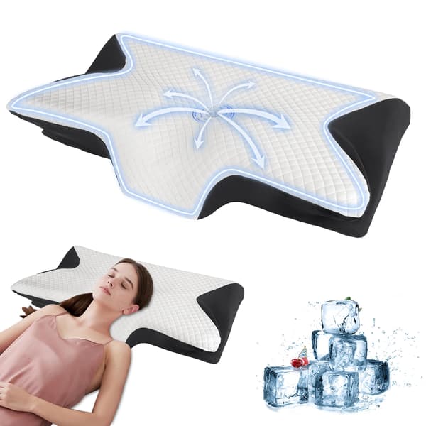 Nackstödskudde, Ergonomisk Design, Andningsbar Komfort,Typ-B