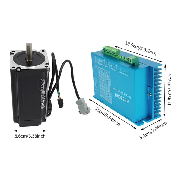 Stepper Motor, Høj Moment, Præcisionsdriver,24V