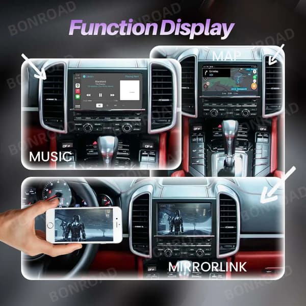 Trådlös CarPlay-modul, Android Auto-kompatibilitet, Bluetooth-stöd,För PCM 3.1