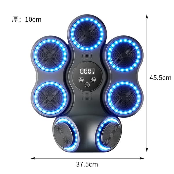 Musik Bokse Maskine, Vægmonteret Design, Bluetooth Forbindelse,sort