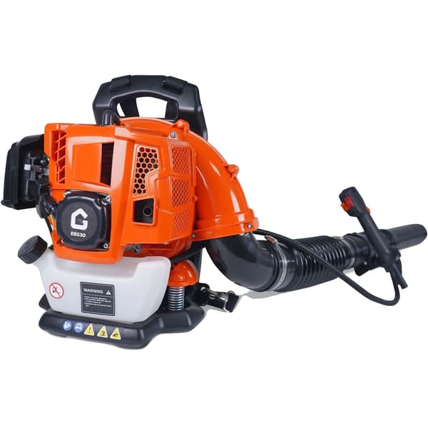 Bensin Lövblås, 2-Takts Motor, Lätt Design,Orange 52CC