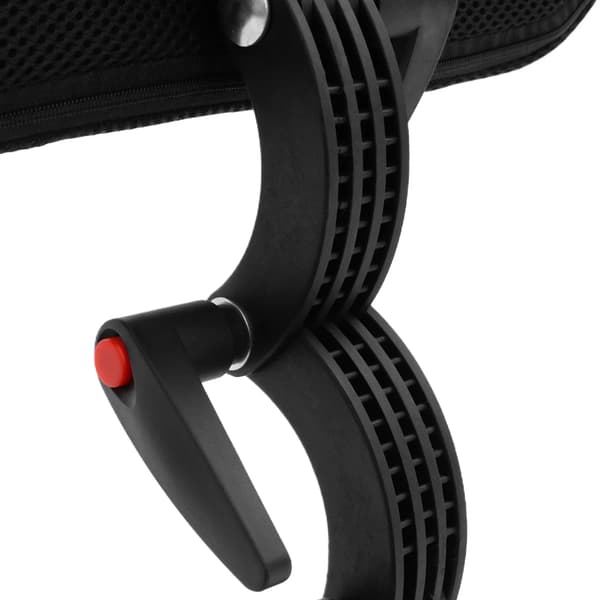 Rullstolsstöd, Justerbar Höjd, Ergonomisk Design,svart