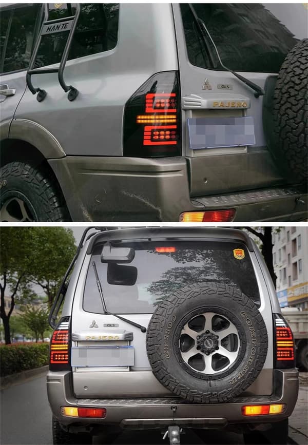 LED Baglygter, Dynamisk Signal, Vandtæt Design,Røg