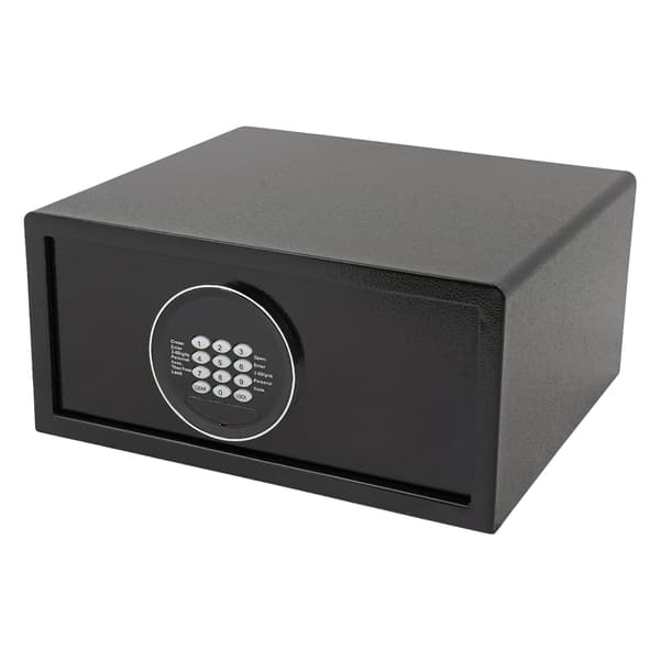 Sikkerhedsboks, Fritstående/Væghængt, USB-interface,sort