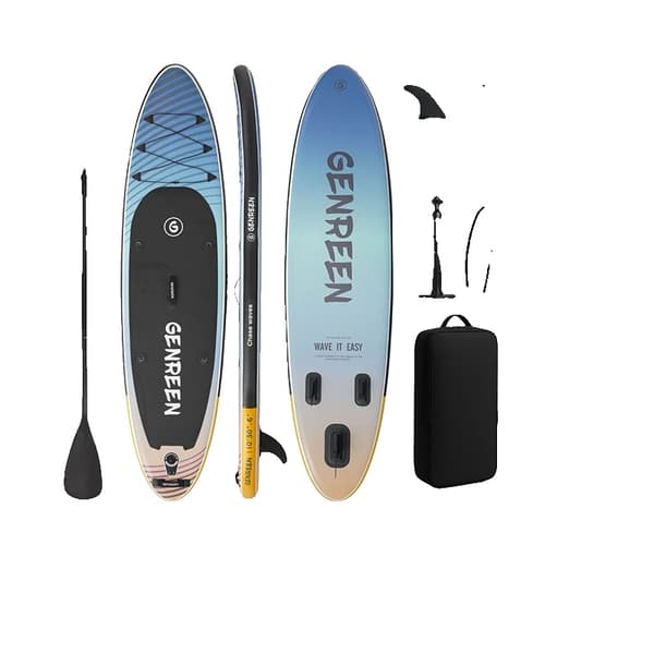 Stand Up Paddle Board, Uppblåsbart Design, Maximal Lastkapacitet 180KG,5021800