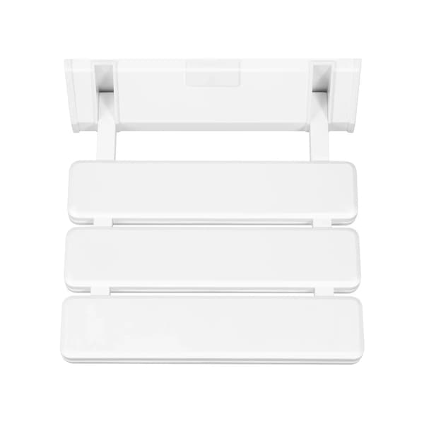 Fällbar Duschsits, Platsbesparande Design, Lätt att Installera,vit
