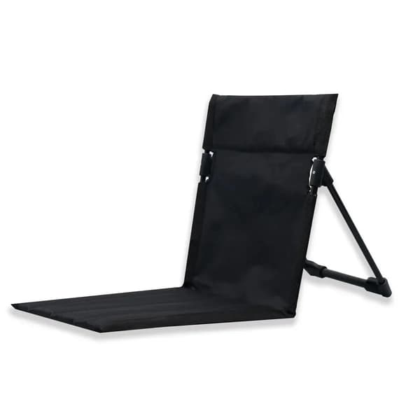 Campingstol, Bärbar, Dämpad Design,svart