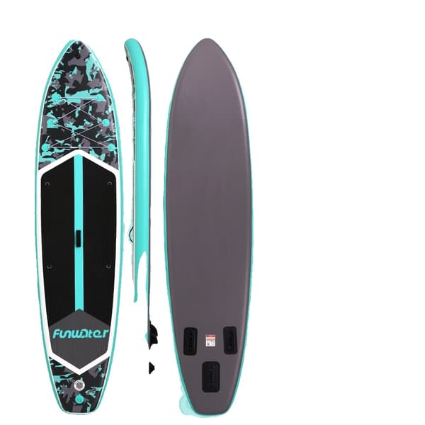 Oppustelig Paddle Board, Holdbart PVC Materiale, Skridsikker Overflade,SUPFW32C