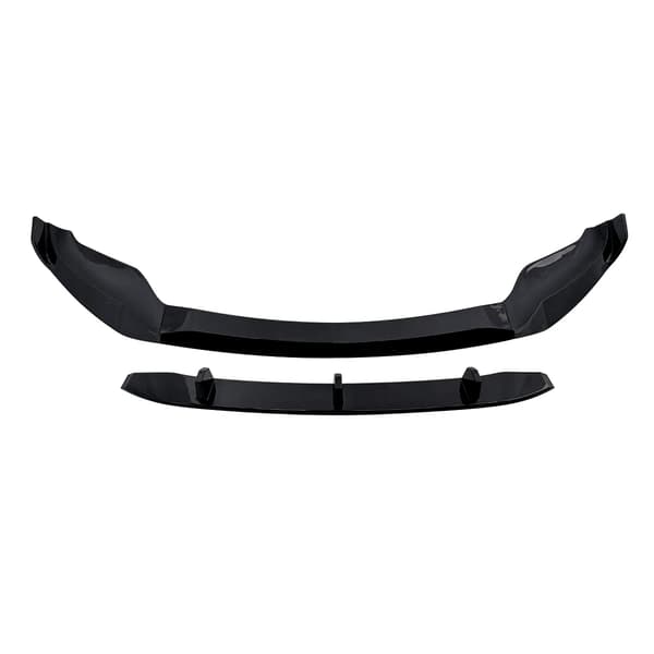 Front Bumper Lip, Nem installation, Passer til 2014-2018 Luxury Crossover SUV Base,front lip sort