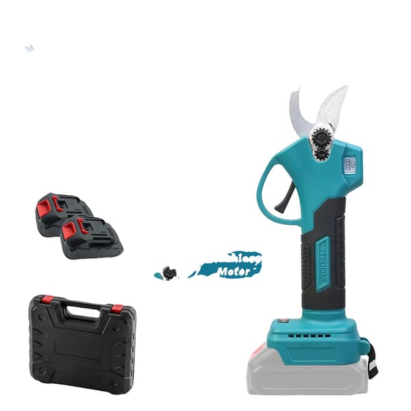 Beskærersaks, Børsteløs Motor, Ergonomisk Design,Blå