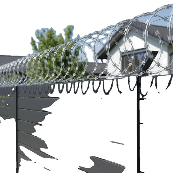 Pigtråd, galvaniseret stål, 100 m længde,Hvid